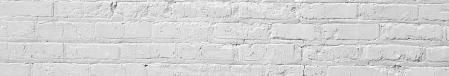 Section of white brick wall