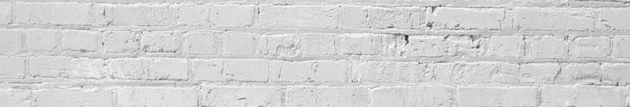 Section of white brick wall