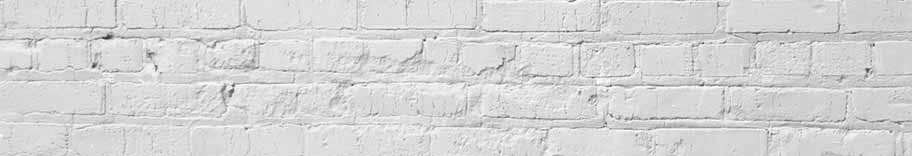 Section of white brick wall
