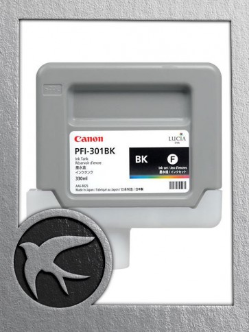 Canon PFI-301BK Black Ink 330ml (1486B001AA)