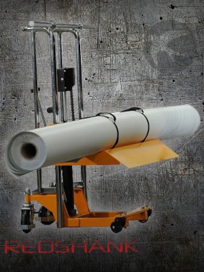 Wide format paper lifting machine