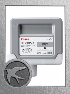 Canon PFI-301PGY Photo Grey Ink 330ml (1496B001AA)