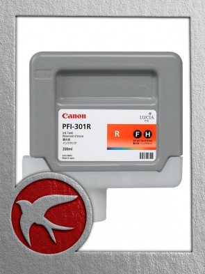 Canon PFI-301R Red Ink 330ml (1492B001AA)