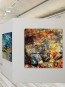 Photo of the professional matte canvas finished product on display