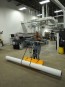 Loading paper onto the media roll lifter