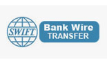 We accept bank transfers